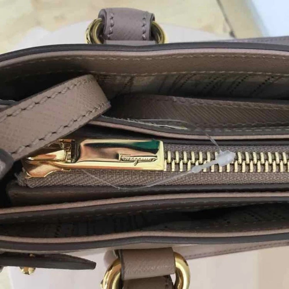 Salvatore Ferragamo Tan Purse